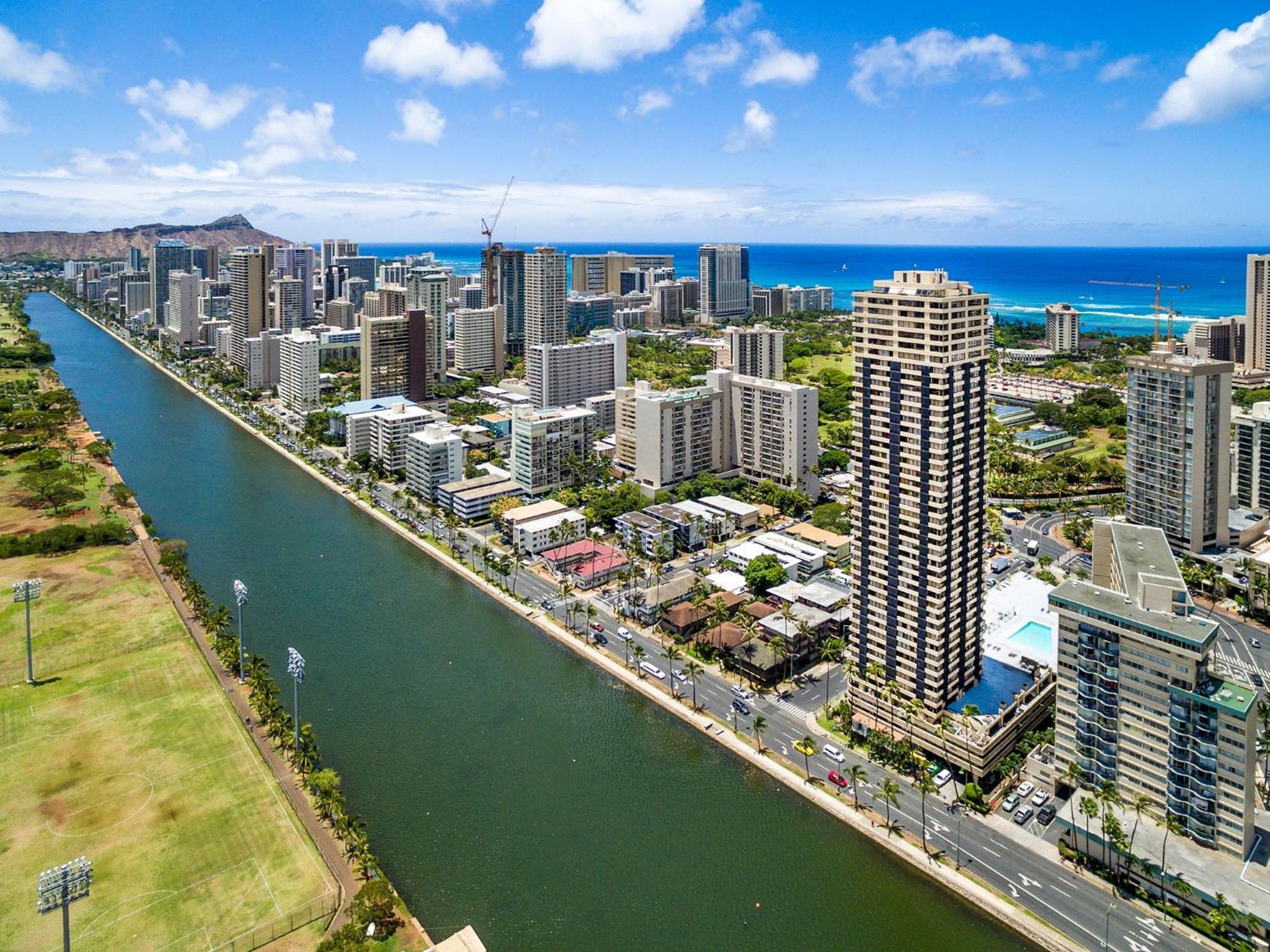 Hawaiian Monarch Penthouse 401 By Hawaii Ocean Club Apartment โฮโนลูลู ภายนอก รูปภาพ