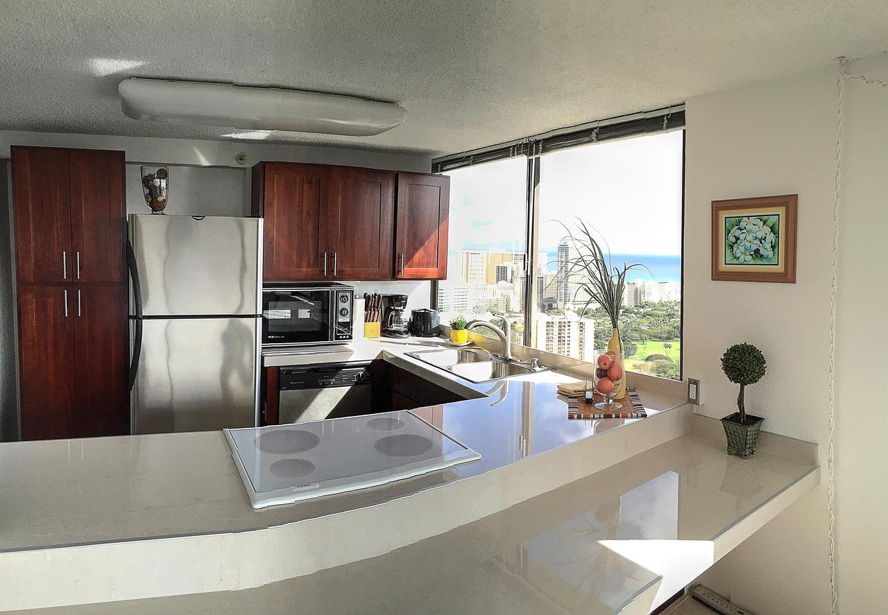 Hawaiian Monarch Penthouse 401 By Hawaii Ocean Club Apartment โฮโนลูลู ภายนอก รูปภาพ